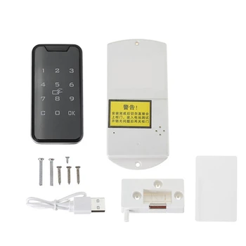 1Set Elektroonilise Kapis Luku Touch Klaviatuur Elektroonilise Garderoob Faili Uksega Kummut Lukk Tsingi Sulam