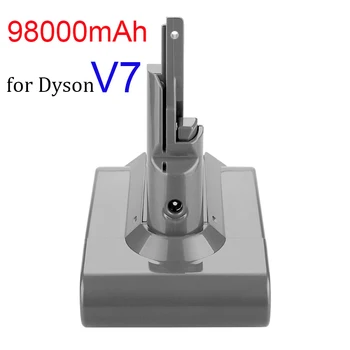 2022 Neue Dyson V7 Batterie 21,6 V 98000mAh Li-lon Akku Für Astme Pro Staubsauger Ersatz