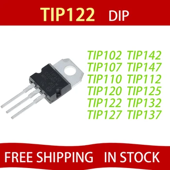 50TK TIP102 TIP120 TIP122 TIP127 TIP142 TIP147 Transistori TIP142T TIP147T TIP110 TIP112 TIP125 TIP132 TIP137 TIP1 TASUTA SHIPPING