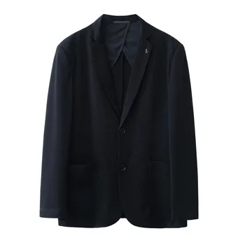 5680-2023 Sügisel ja talvel uus toode meeste ülikond business casual lihtsus grid ühe lääne-jakk meeste top coat