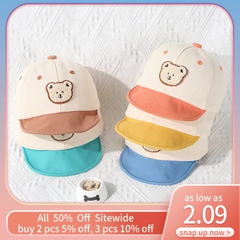 Armas Karu Laps Jõudis Cap Cartoon Väikelapse Pehme Serv Pesapalli Müts Mood Vabaaja Imiku Müts Väljas päikesesirm korea Bebe 모자