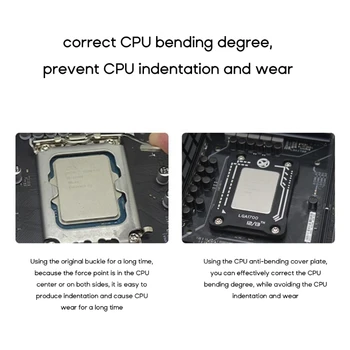 CPU Lukk Painutamine Parandus Kinniti jaoks LGA1700 LGA1800 CPU Anti-Drop Frame