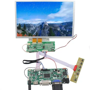 HD-MI-DVI-VGA LCD Kontroller Juhatuse 10.1 tolline AV101VW01 V3 800X480 LCD Ekraan