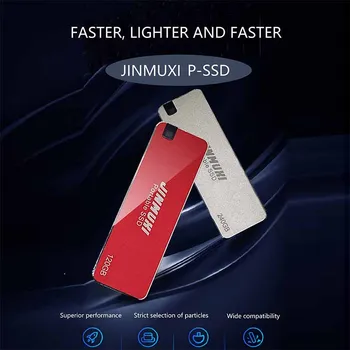 JINMUXI Välise Solid State Drive SPT30 Mini 128GB SSD 256GB 512 GB 1TB USB3.1 Kõvaketta Tüüp-c Kaasaskantav PSSD Sülearvuti Lauaarvuti