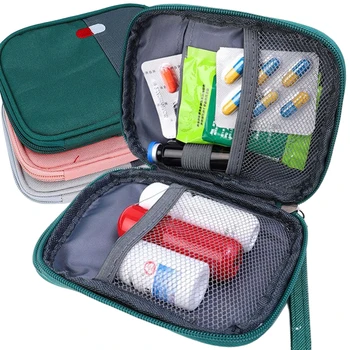Kaasaskantav First Aid Kit Kiirabi Box Väljas Reisi-Ja Matkavarustus Oxford Riie Meditsiiniline Kotti, Esmaabi Narkootikumide Mahuti