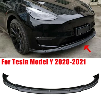 Näiteks Tesla Model Y 2020-2022 esistange Lip Spoiler, Uus tahm Keha PP Esi-Kaitseraua Alumine Muutmine Protector Kate