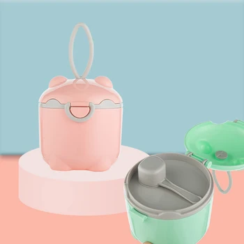 Piima Pulber Karpi Beebi Toidu Ladustamise Kasti Oluline Teravilja Cartoon Imiku Toddle Suupisted Toidu Mahuti Tiss Beebi Toidu Ladustamine