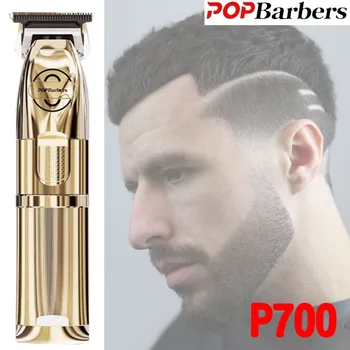 PopBarbers P700 Juuste Lõikamise Masin Professional Hair Clipper Juhtmeta Karvade Trimmer Meeste Juukselõikus Masin Viimistlus
