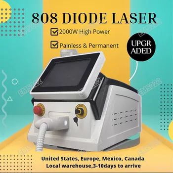 Suur Edendamine 808nm Diood Laser Karvade Eemaldamist Jää Platinum Masin Kiire Taastamise Kõik Naha Värvi 30millions Kaadrid