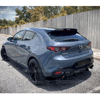 UBUYUWANT Jaoks Mazda 3 Axela Luukpära 2020. Aasta Auto Stiil FRP süsinikkiust Tagumine Spoiler Tiib, Saba Pagasiruumi Kaas Kaas Auto Kaunistamiseks