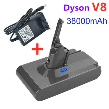 Uuendada Neue DysonV8 38000mAh 21,6 V Aku für Dyson V8 Absoluutne/Flauschigen/Tasand Li-Ion Staubsauger wiederaufladbare batterie