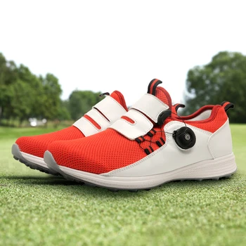 Uus Meeste Golf Kingad Golf Veekindel Anti-slip Hingav Sport Kingad Nahast Väljas Tossud Naiste Golf Shoes