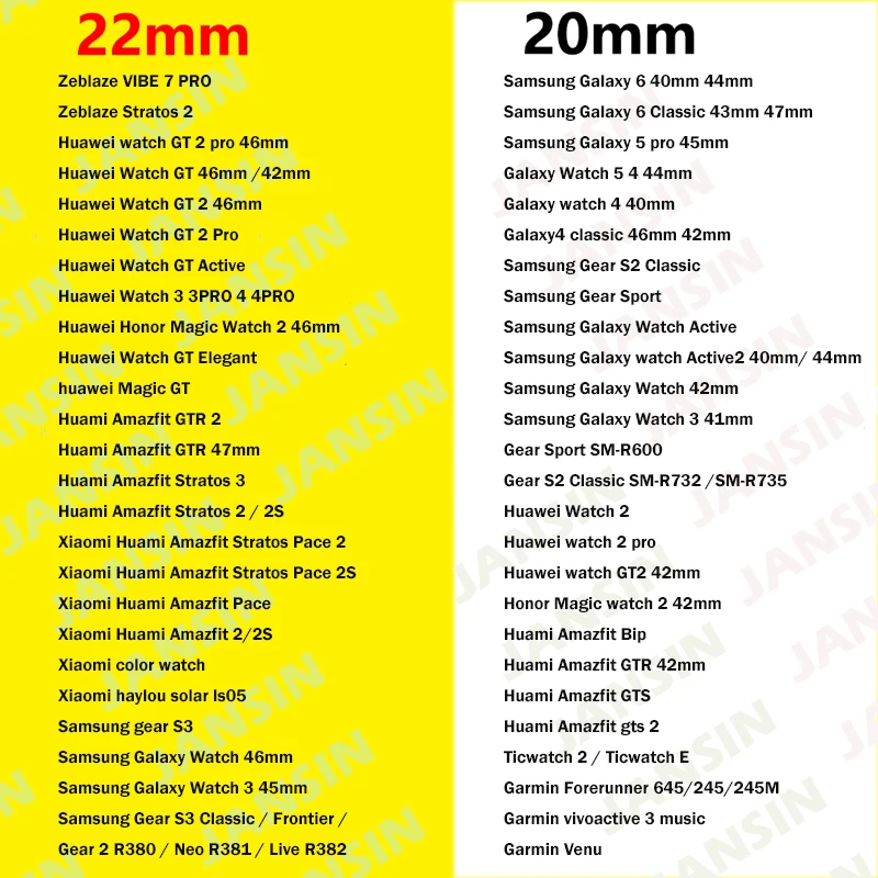 22mm 20mm Rihm Samsung Galaxy Vaadata 6/5/4 pro/Classic 46 mm/Aktiivne 2/Käik S3 Silikoon Bänd Huawei GT 2/2e/3/3 pro Käevõru