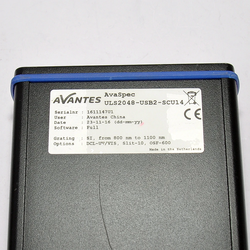 Avantes ULS2048-USB2-SCU14 800-1100nm Kaasaskantav fiiberoptiliste Spektromeeter Kasutatud